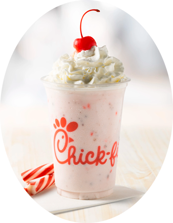 Frosty Peppermint Shake