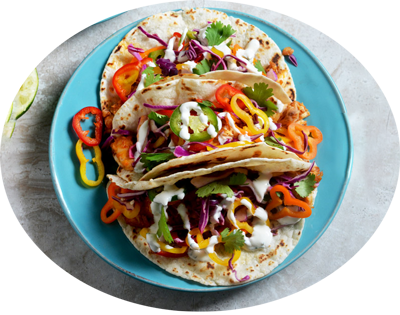Rainbow Tacos