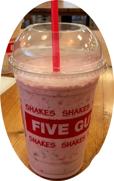 Snowfall Strawberry Shake