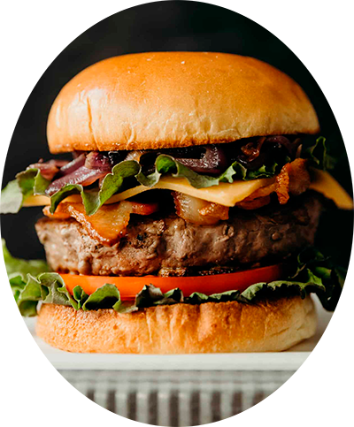 Blossom Bacon Burger