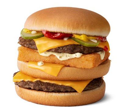 McSurf & Turf Burger