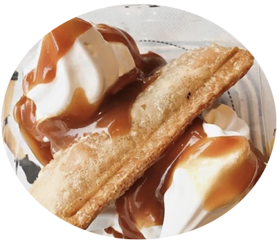 Caramel Apple Pie Sundae
