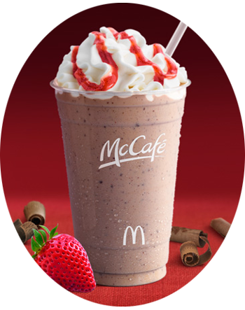 Chocolate-Dipped Strawberry Shake